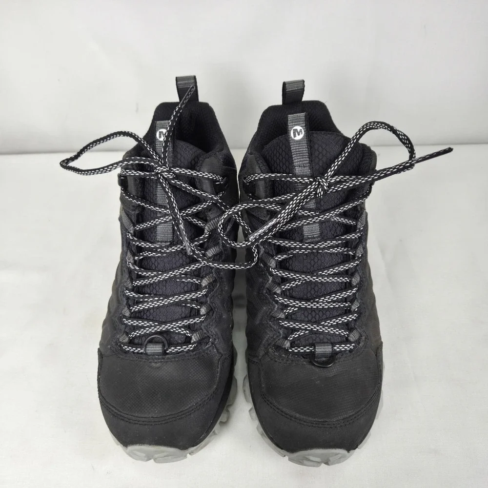 Merrell Thermo Freeze Mid Waterproof Womens Black Winter Hiking Boot 6M J41440